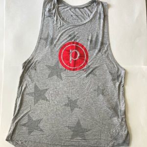 Pure Barre gray stars muscle tank - size L